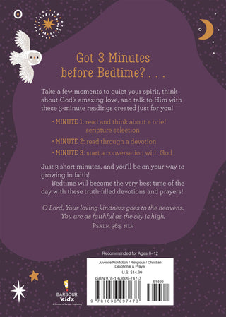 365 Bedtime Devotions for Pre-teen Girls