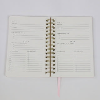 Daily Faith-Based Planner - Devotional Journaling Prompts, Calendar Planning, and Daily Planning