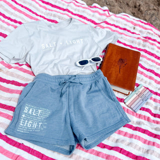 Salt and Light Jersey Shorts - June 2025 Salt and Light Collection