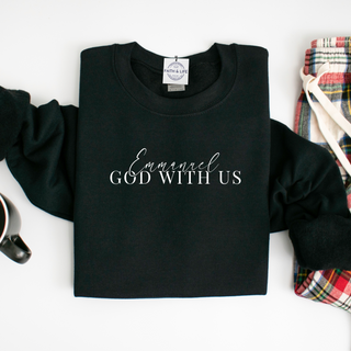 Emmanuel Christmas Crewneck Sweatshirt