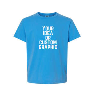 Custom Youth Garment-Dyed Heavyweight T-Shirt - Comfort Colors 9018