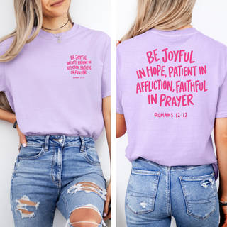 Romans 12:12 - October Tee Shirt of the Month