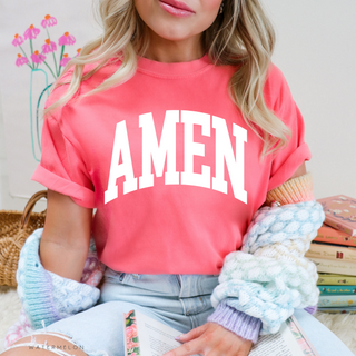 Amen Cute Christian Graphic T-Shirt