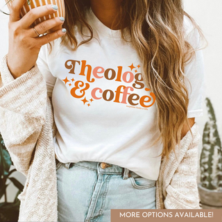 Theology & Coffee Fall Mug Pumpkin Spice Colors