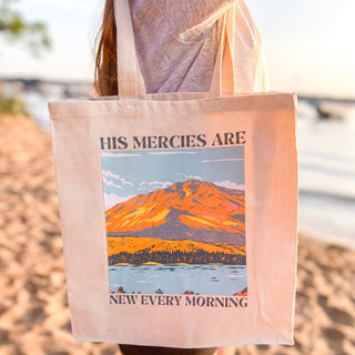 His Mercies Are New Every Morning Tote