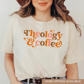 Theology & Coffee Fall Mug Pumpkin Spice Colors