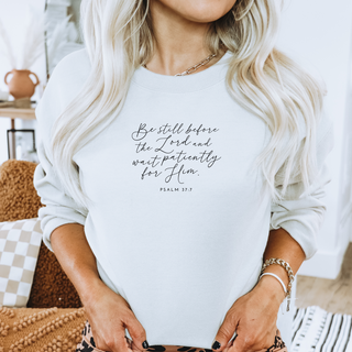 January Sweatshirt of the Month: Psalm 37:7