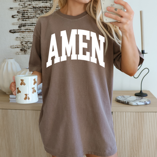 Amen Cute Christian Graphic T-Shirt