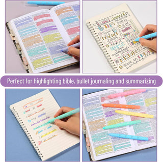 Gel Highlighter Set - 8 Vibrant Colors