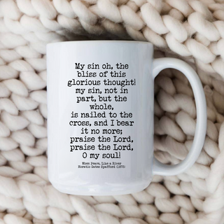 It Is Well With My Soul Hymn - 15 oz. Christian Mug