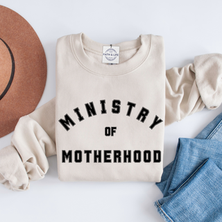 Ministry of Motherhood Christian Mothers Day Crewneck Sweatshirt