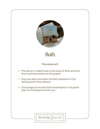 Ruth Study | Fields of Grace
