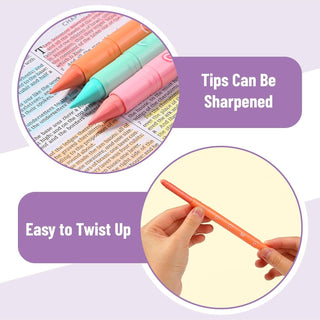 Gel Highlighter Set - 8 Vibrant Colors