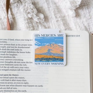 His Mercies Are New Every Morning Magnetic Bookmark: July 2025 Limited Edition Collection