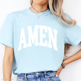 Amen Cute Christian Graphic T-Shirt