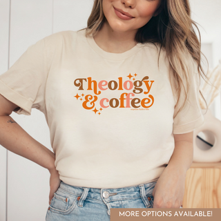 Theology & Coffee Fall Mug Pumpkin Spice Colors