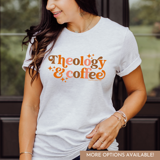 Theology & Coffee Fall Mug Pumpkin Spice Colors