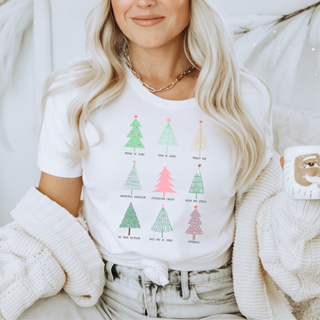 December T-Shirt Of The Month - The Names Of God Christmas Trees