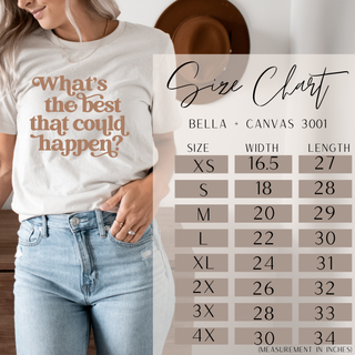 What's the Best That Could Happen Soft Christian T-Shirt
