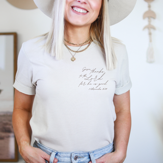 Give Thanks to the Lord for He is Good Cute T-Shirt