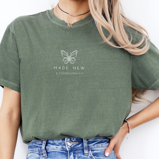 Made New Butterfly Comfort Colors T-Shirt