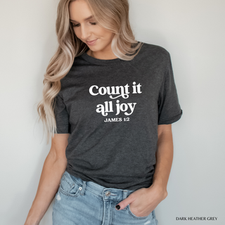 Count It All Joy: September 2026 T-Shirt of the Month