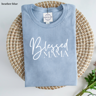 Blessed Mama Christian Mothers Day T-Shirt