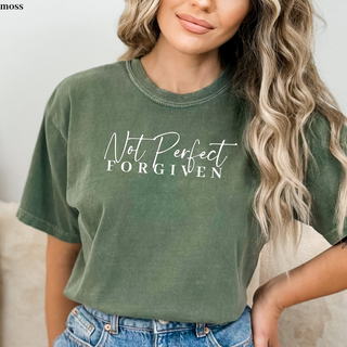 Not Perfect, Forgiven Comfort Wash Heavyweight T-Shirt