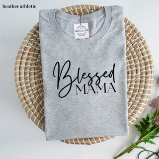 Blessed Mama Christian Mothers Day T-Shirt