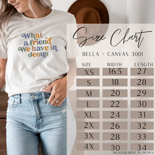 What A Friend We Have In Jesus Soft Christian T-Shirt