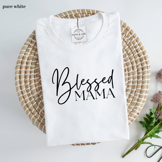 Blessed Mama Christian Mothers Day T-Shirt