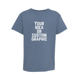 Custom Youth Garment-Dyed Heavyweight T-Shirt - Comfort Colors 9018