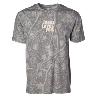 Jesus Loves You Camouflage T-Shirt