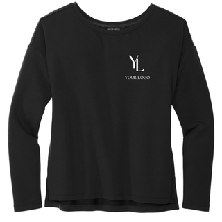 Custom Women’s Mercer+Mettle® Women's Stretch Drop Shoulder Pullover