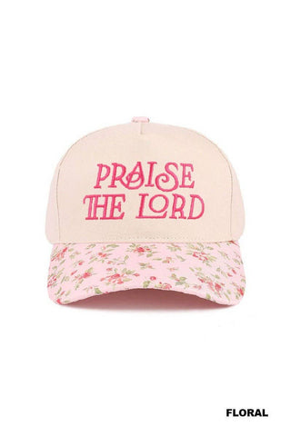 Praise The Lord Two Tone Cotton Hat