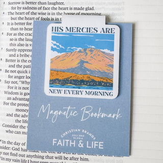 His Mercies Are New Every Morning Magnetic Bookmark: July 2025 Limited Edition Collection
