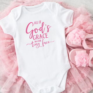 God's Grace Baby Girl  Infant Onesie