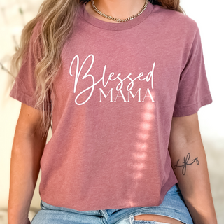 Blessed Mama Christian Mothers Day T-Shirt