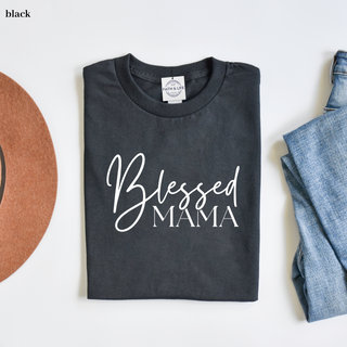 Blessed Mama Christian Mothers Day T-Shirt