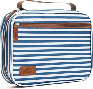 Navy Stripe Bible Case