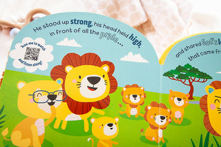 Squish and Snugg: Lion - Plush Book