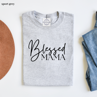 Blessed Mama Christian Mothers Day T-Shirt