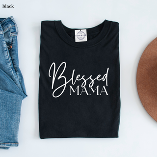 Blessed Mama Christian Mothers Day T-Shirt