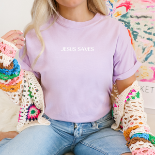 Jesus Saves Comfort Colors T-Shirt