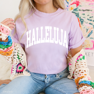 Hallelujah Cute Christian Graphic T-Shirt
