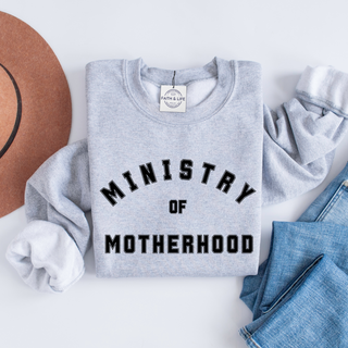 Ministry of Motherhood Christian Mothers Day Crewneck Sweatshirt