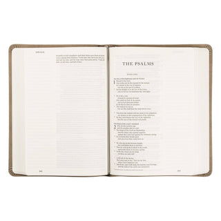 ESV Large Print Journaling Bible : Nara Theme