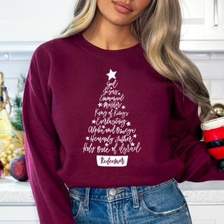 *FINAL FEW* Names of Christ Christmas Sweatshirt