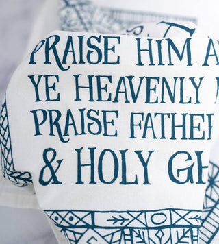 Doxology Hymn Tea Towel