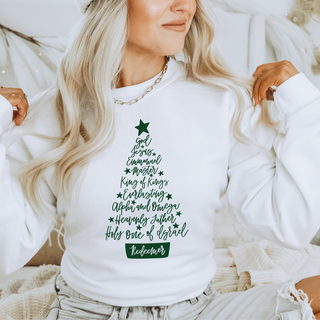 *FINAL FEW* Names of Christ Christmas Sweatshirt